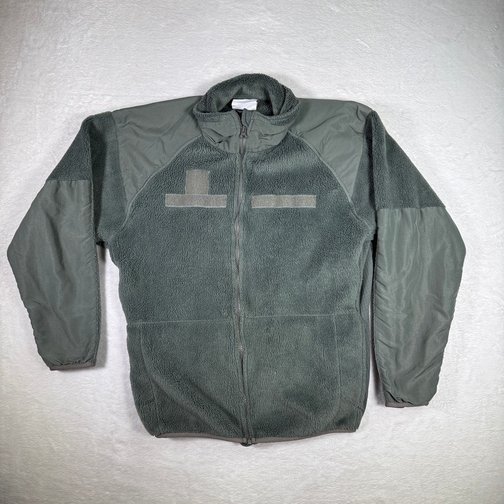 US Military Cold‎ Weather Fleece Jacket GEN III Medium Regular Green